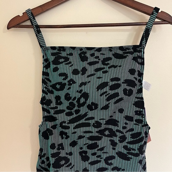 MOLYBELL Women Padded Leopard, Strap Cutout Wrap Low Back One Piece Monkini - Picture 2 of 5